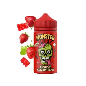 Monster Puff - Fraise Gummy Bear
