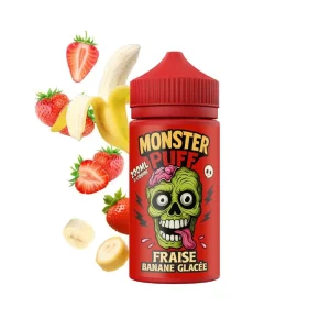 Monster Puff - Fraise Banane Glacée
