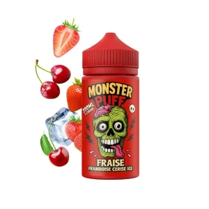 Monster Puff - Fraise Framboise Cerise Ice